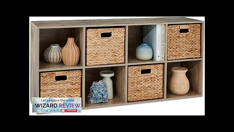 Best Choice Products 8-Cube Storage Organizer 11in Shelf Opening Bookcase Display Shelf Review