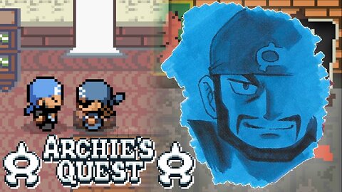 Pokemon Archie Quest - GBA ROM Hack, play as Archie, exploring the lands of R'mhakkin for more fun