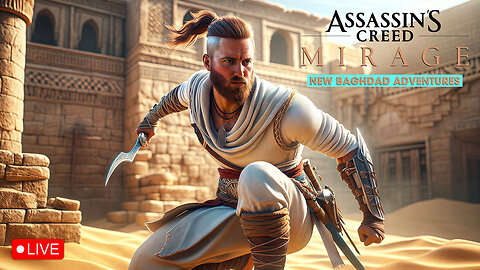 🔴LIVE - VIKINGNILSEN - NEW BAGHDAD ADVENTURES - ASSASSINS CREED MIRAGE
