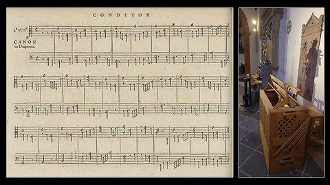 J. Titelouze: Conditor alme siderum, 2e Verset (1623)