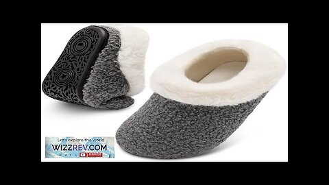 FEETCITY Toddler Slippers for Girls Boys Toddler Slip On Shoes Kids House Review