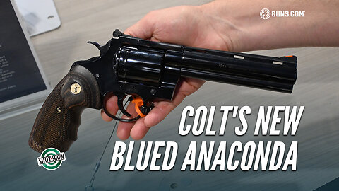 Colt's New Blued Anaconda