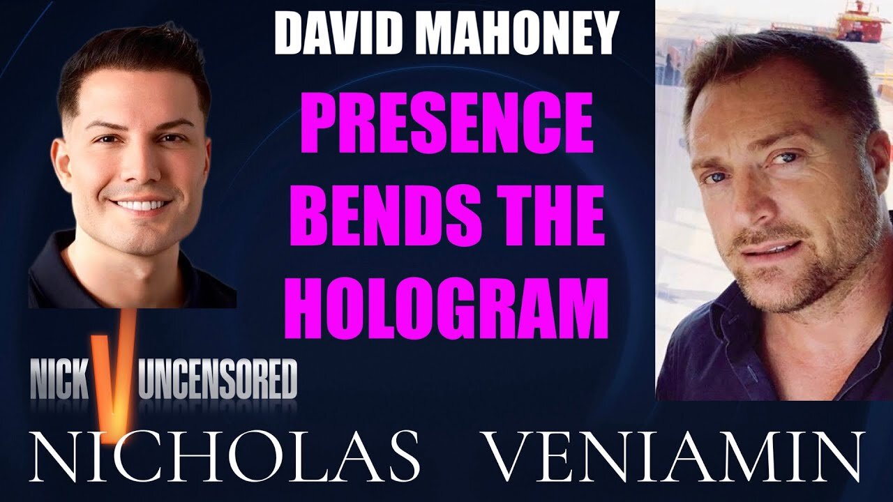 David Mahoney Discusses Presence Bends The Hologram with Nicholas Veniamin