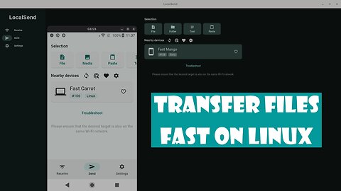 Share Files Fast: LocalSend on Fedora Linux and Android