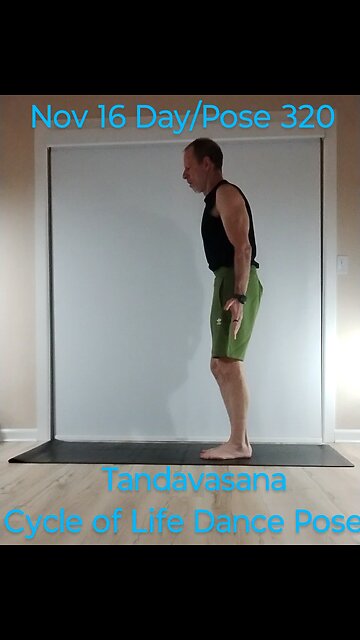 Tandavasana / Cycle of Life Dance Pose