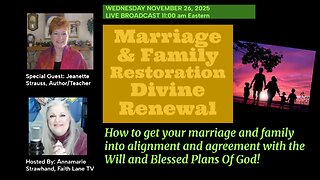 Marriage and Family: Proven Prayer Strategies For Divine Alignment, Restoration and Renewal
