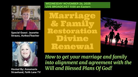 Marriage and Family: Proven Prayer Strategies For Divine Alignment, Restoration and Renewal