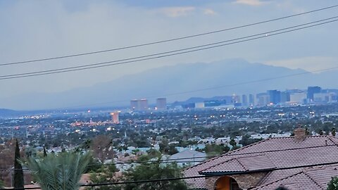 Did you SEE tonight's STORMY Las Vegas sunset? Check THIS out! 10.09.2025 #follow #lasvegas #gaming