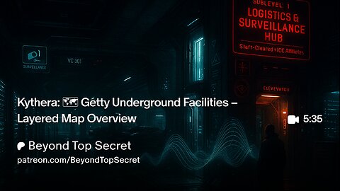 🗺 Getty Underground Facilities – Layered Map Overview