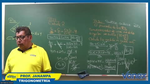 VONEX CICLO MATE 2024 | Semana 03 | Trigonometría: Sistemas de Medición Angular
