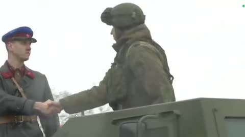 Another Bizarre Homo-Militaristic Parade in Minsk, Belarus