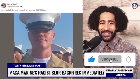 MAGA Marine Gets INSTANT KARMA After Hateful Stunt