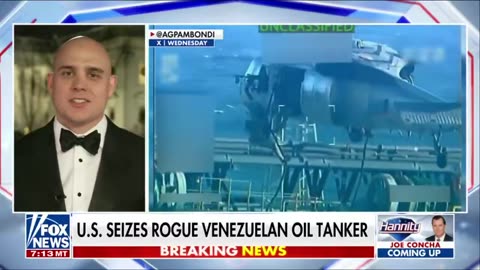 James Blair explains the U.S. seizure of a Venezuelan oil tanker