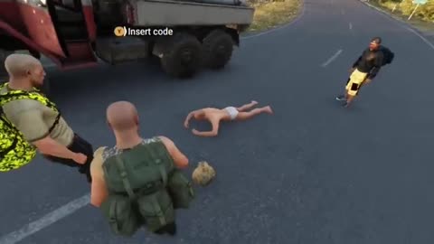 Unarmed Armed Robbery. Arma Reforger Team Elan Mod.