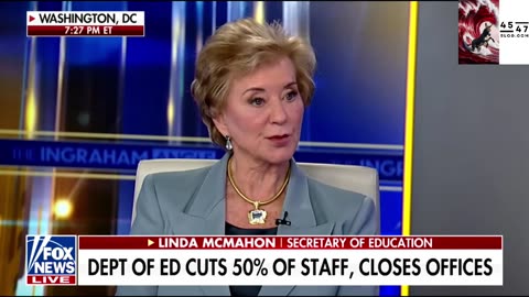 Linda McMahon Closes 50% Of The Department Of Education