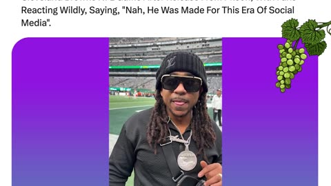 Max B Attends Jets VS Browns Game After Prison Release; Fans Say, “He Was Made for Social Media.”