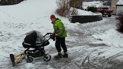 Baby Stroller Snow Shovel