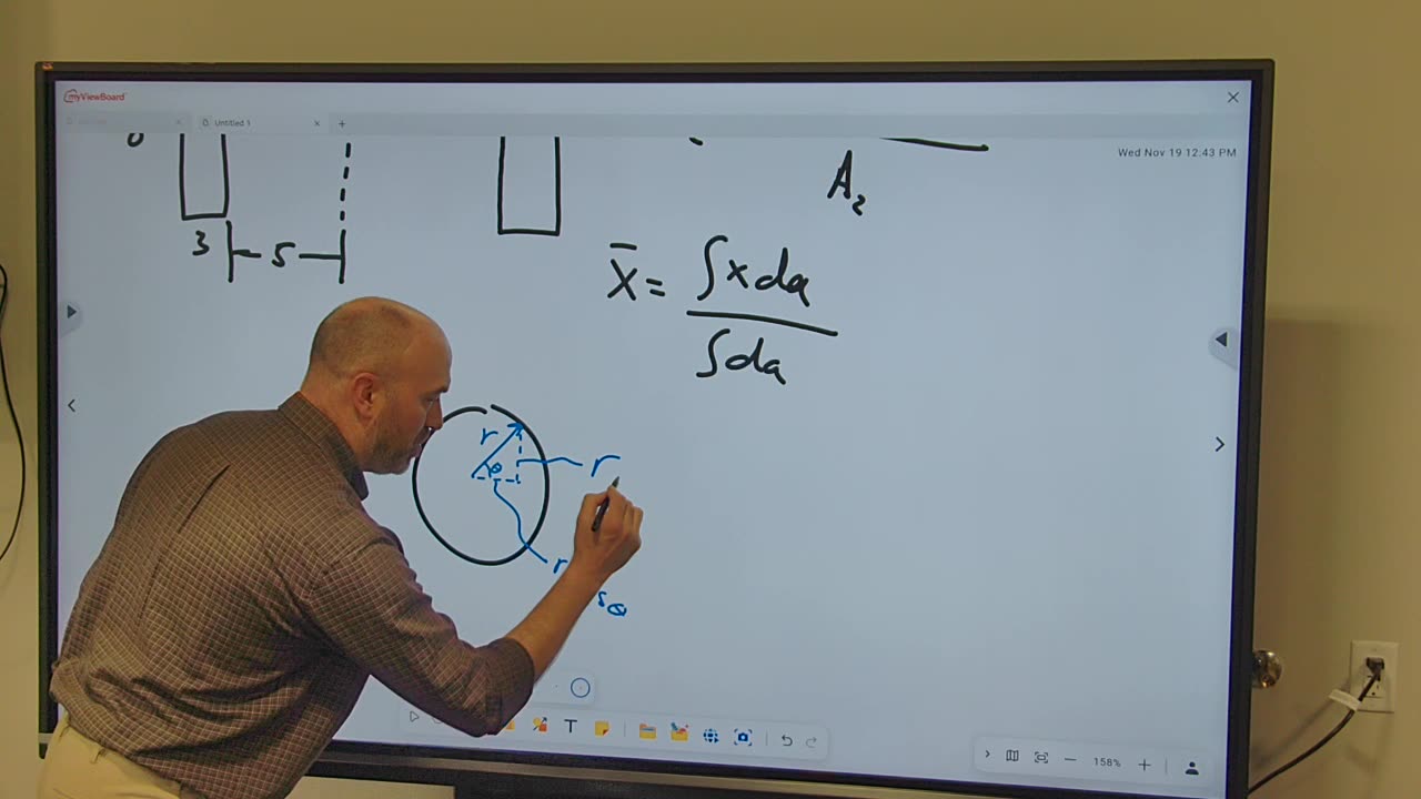 Statics: Composite Moment of Inertia on MATLAB