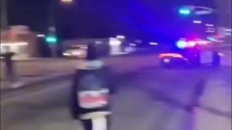 Shots fired as CHP sergeant responds to street takeover