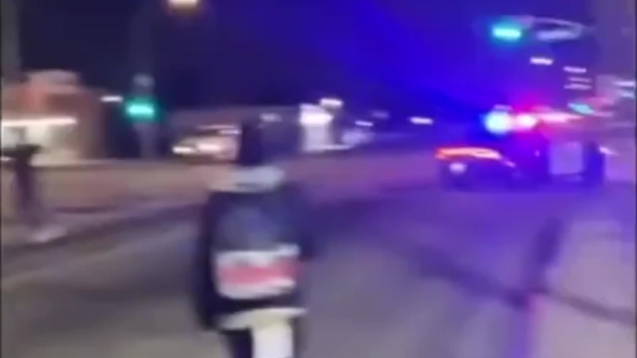 Shots fired as CHP sergeant responds to street takeover