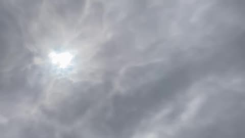 Delivery Drone Drops Package On Sidewalk