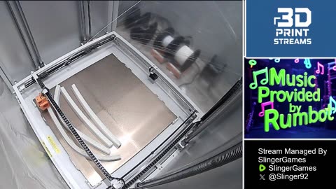 LIVE Large Format 3D Print - 10/30/2025