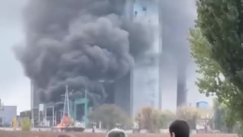 Gerani burned down a substation at a mine in Ternivka, Dnipropetrovsk Oblast