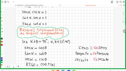 AULA 20 REGULAR 2026 - 1 | Semana 02 | Trigonometría