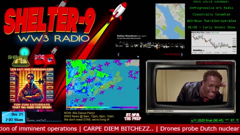 87.9FM-The Prep! | LIVE 24/7 Music/WW3-News/Prepping/Wx