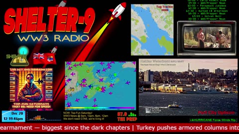 87.9FM-The Prep! | LIVE 24/7 Music/WW3-News/Prepping/Wx