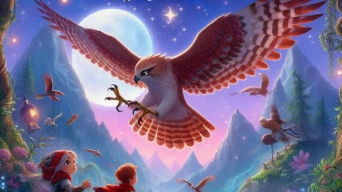 The Enchanted Journey of Little Hawk: A Magical Adventure | Children's Story | The Magic Story Train