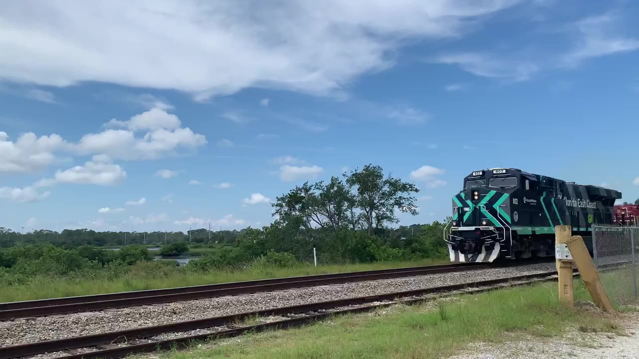 Send off Salute from Florida East Coast