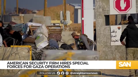 ⚡Nearly 100 US Special Forces Vets Hired to Operate Key Checkpoints in Gaza