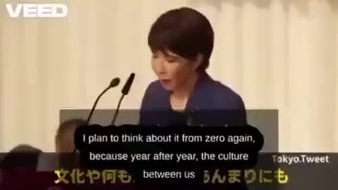 Japanese PM says she prefers allowing the nations population to shrink naturally