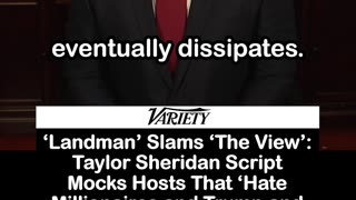 Taylor Sheridan’s Landman Absolutely Roasts The View