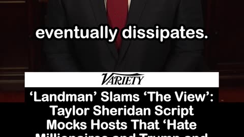 Taylor Sheridan’s Landman Absolutely Roasts The View