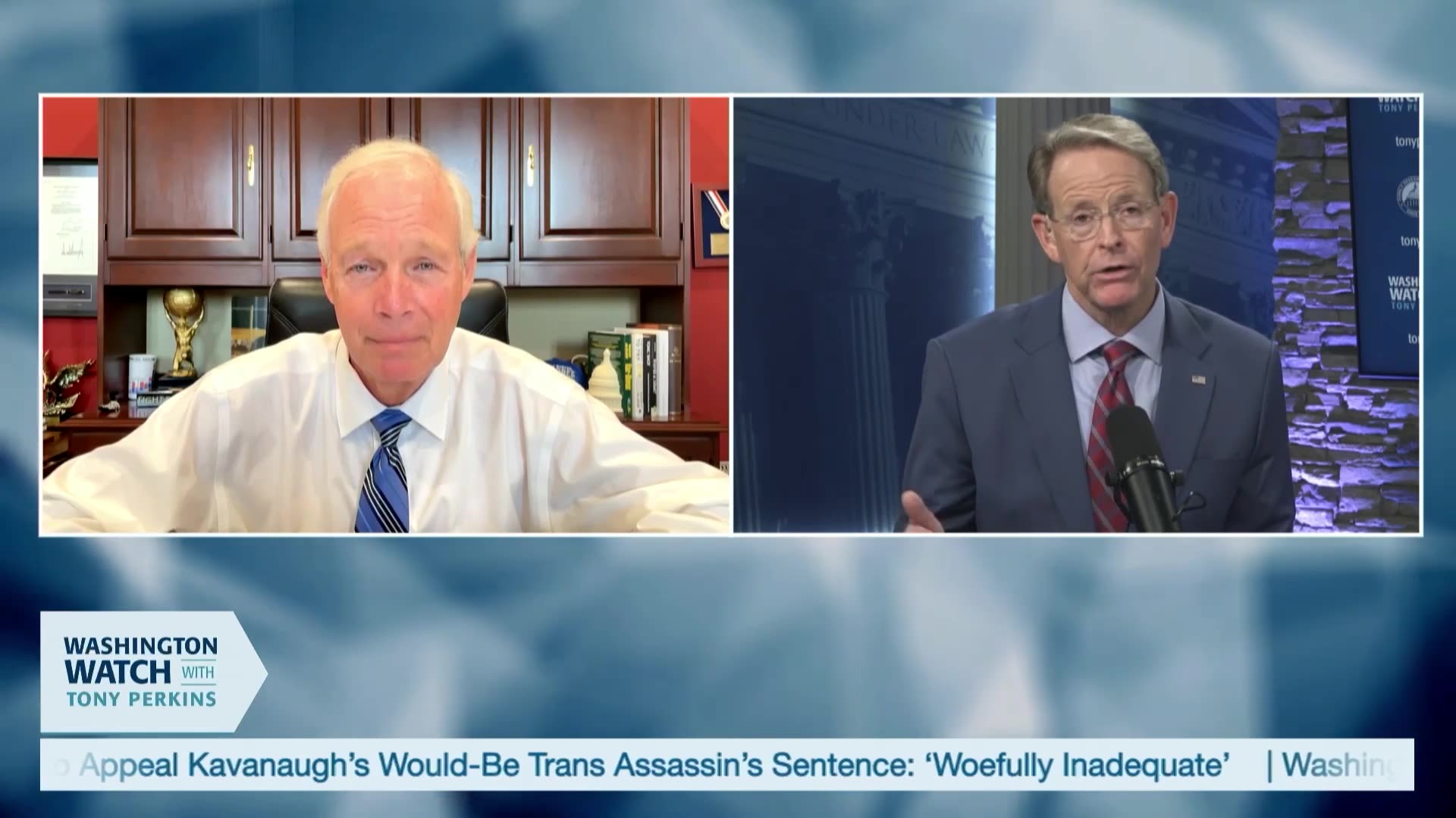 Senator Ron Johnson on Washington Watch 10.8.25