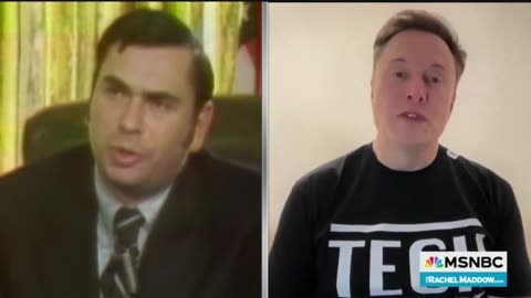 Rachel Maddow: Musk Wore A T-Shirt That Said Tech Support, Not A Flattering Look