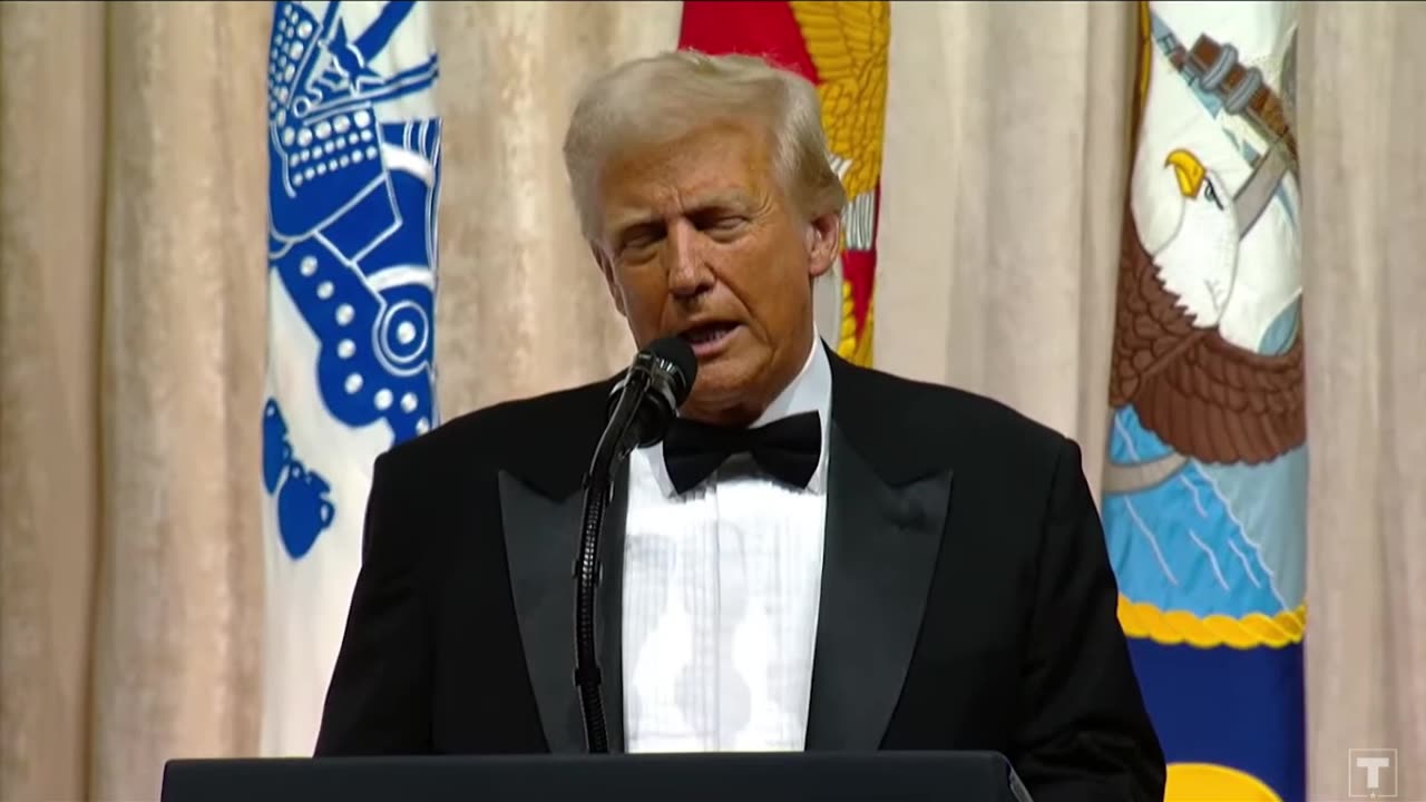 PRESIDENT TRUMP AT COMMANDER IN CHIEF BALL DANCE AND SPEECH