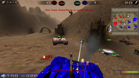 UT2004 Onslaught Online : DesertJunkYard2-Randomizer-Anon-V1 2026/02/01 clip 3 Fire Tank