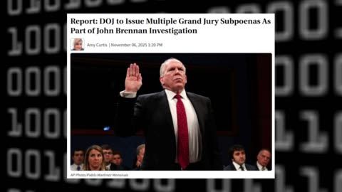 DOJ to Issue Multiple Grand Jury Subpeonas for John Brennan Investigation