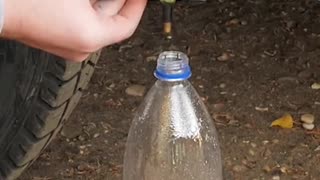 Safe fuel transfer with a DIY syringe hack - oddly genius ⛽🛠️