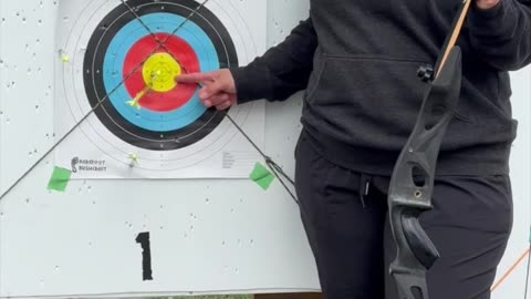 🏹 The bow sings, the arrow flies, and strength meets stillness at the heart of the target.