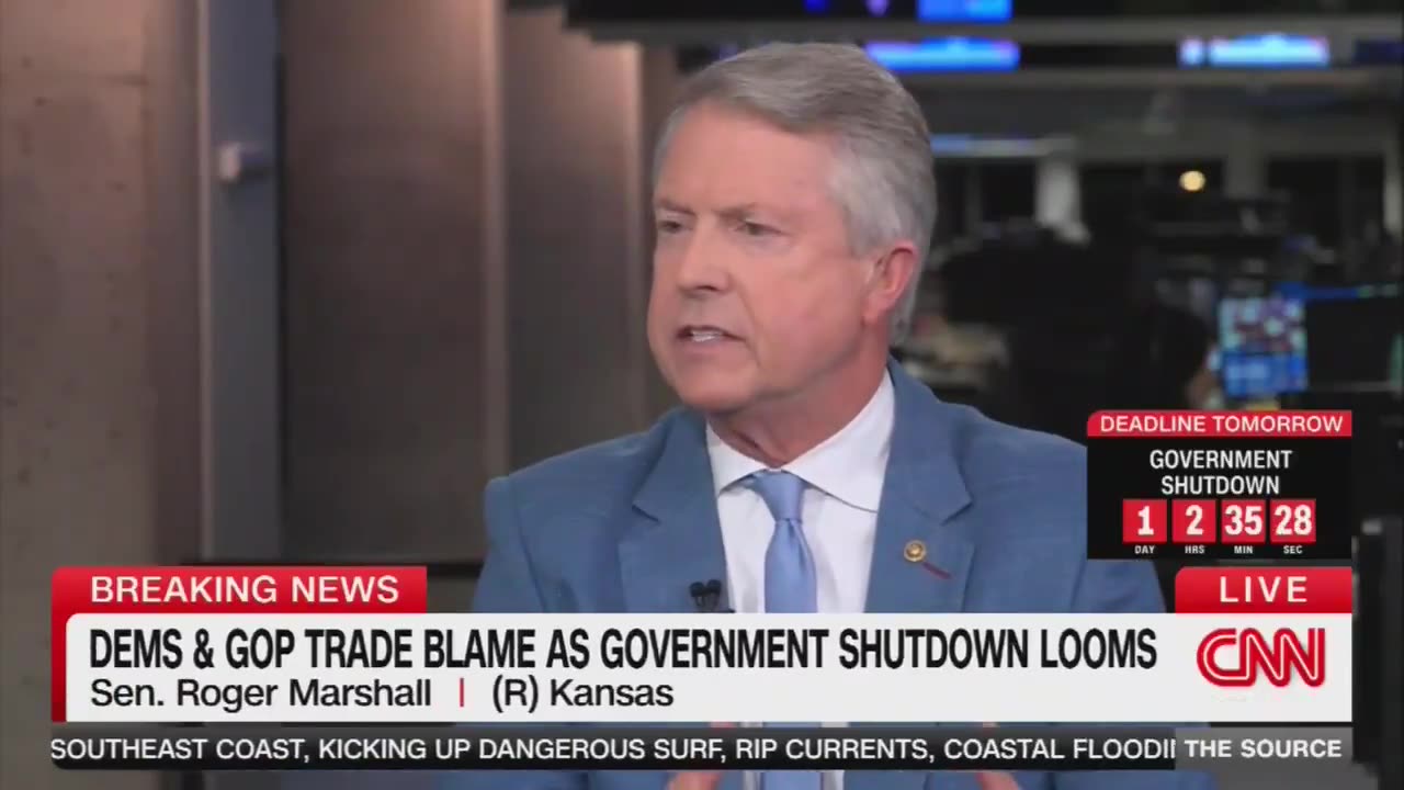 Senator Marshall is blaming Trumps economy for rural hospitals shutting down