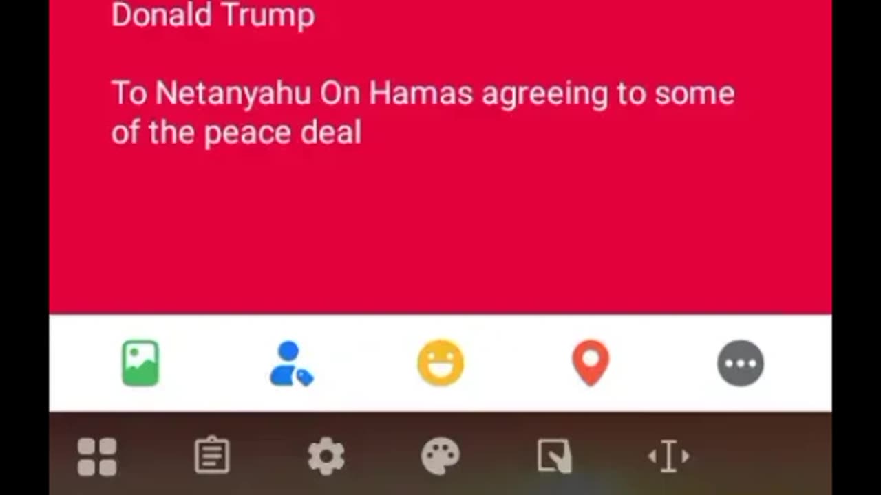 TRUMP TO NETANYAHU: "IT'S A WIN! TAKE IT!"