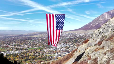 Largest Free Flying American Flag (Utah)