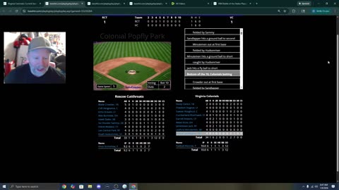 Gm. # 6 Roscoe (N.Y.) vs. Virginia