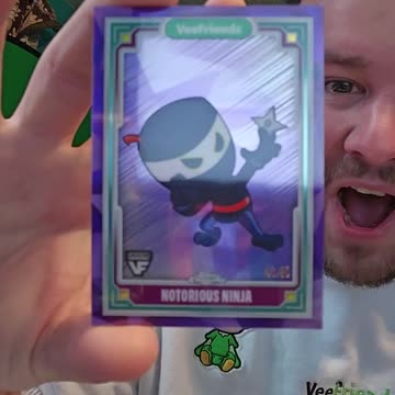 Pulling a $800 Veefriend Card - 1/20 Ninja Chrome