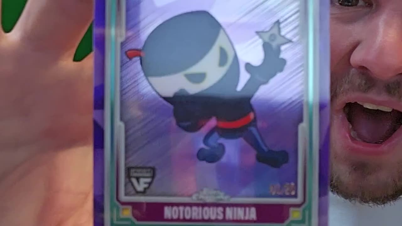 Pulling a $800 Veefriend Card - 1/20 Ninja Chrome