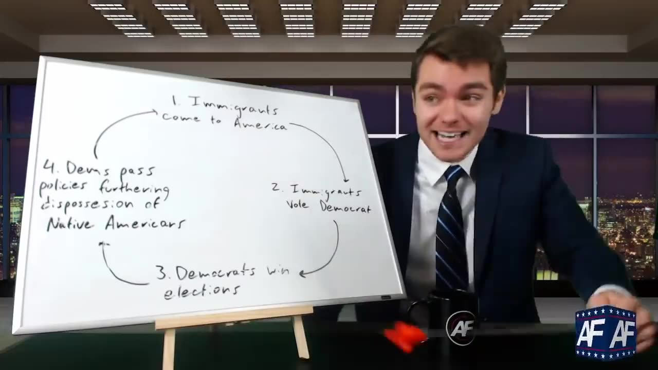 Nick Fuentes Explains The Mass-Immigration Cycle, And Where It Goes